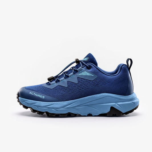 Low-Top Runner/Hiker - Deep Navy/Sky Blue