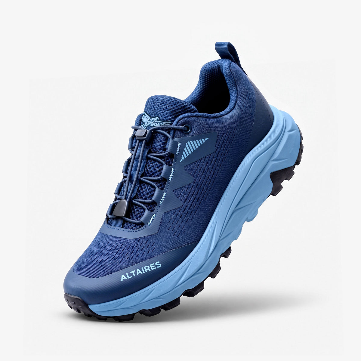 Low-Top Runner/Hiker - Deep Navy/Sky Blue