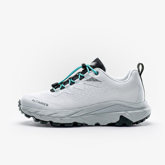 Low-Top Runner/Hiker - Arctic White/Mint