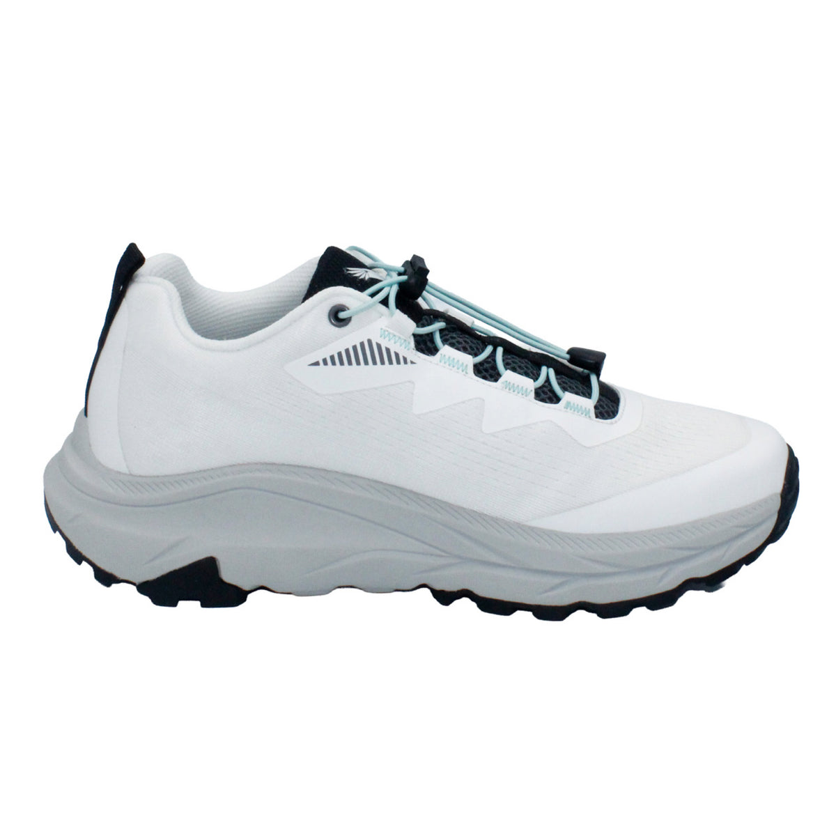 Low-Top Runner/Hiker - Arctic White/Mint