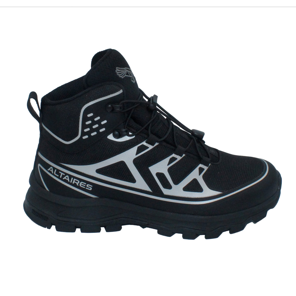 High Top High-Style Runner/Hiker - Triple Black