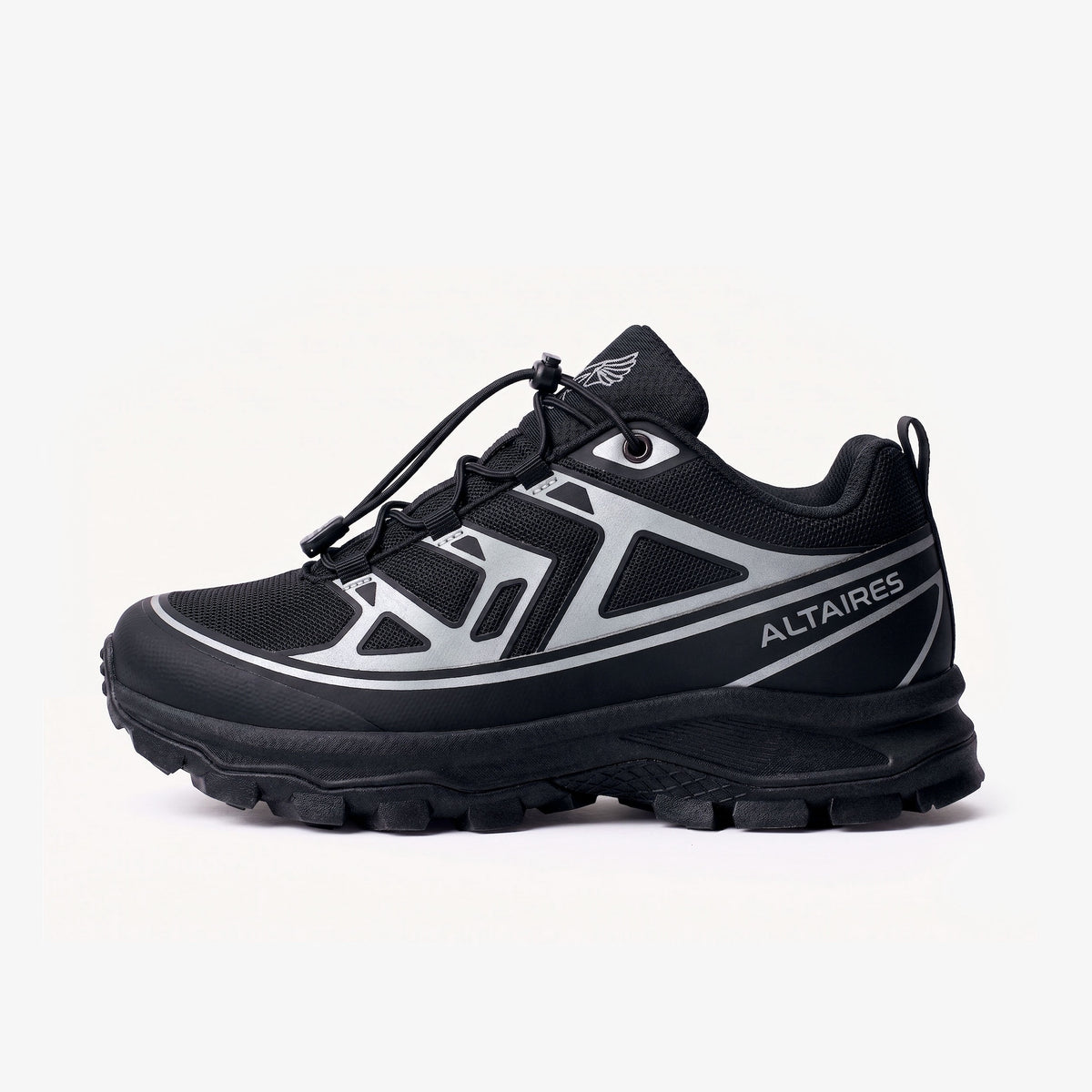 Low Top High-Style Runner/Hiker- Triple Black