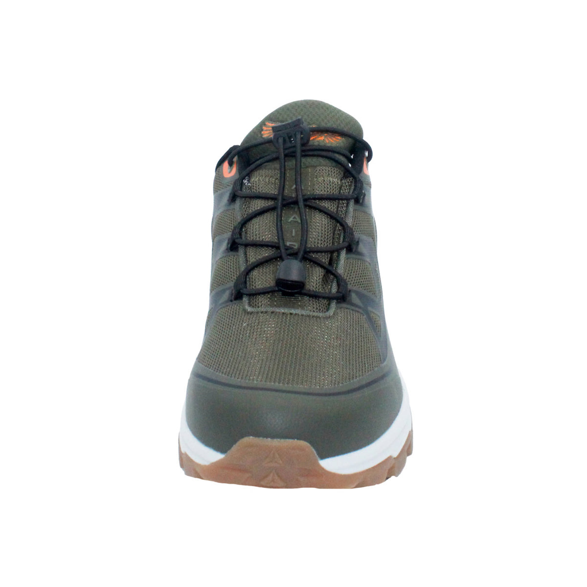 Low Top High-Style Runner/Hiker- Olive/Orange Gum