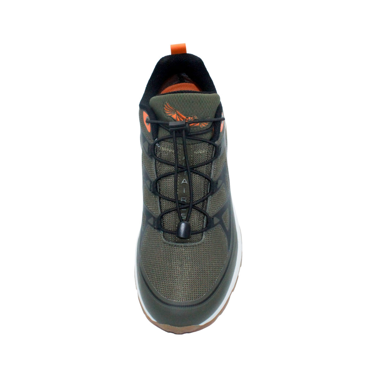 Low Top High-Style Runner/Hiker- Olive/Orange Gum