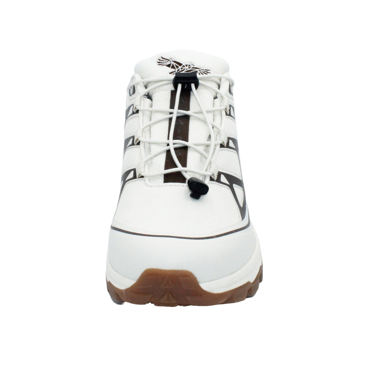 Low Top High-Style Runner/Hiker- Bone/Espresso Gum