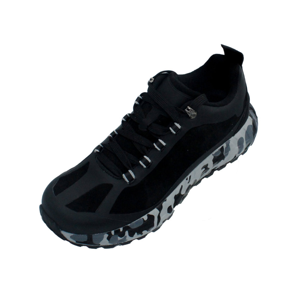 Premium Suede Trail Runner - Black Storm/Camo