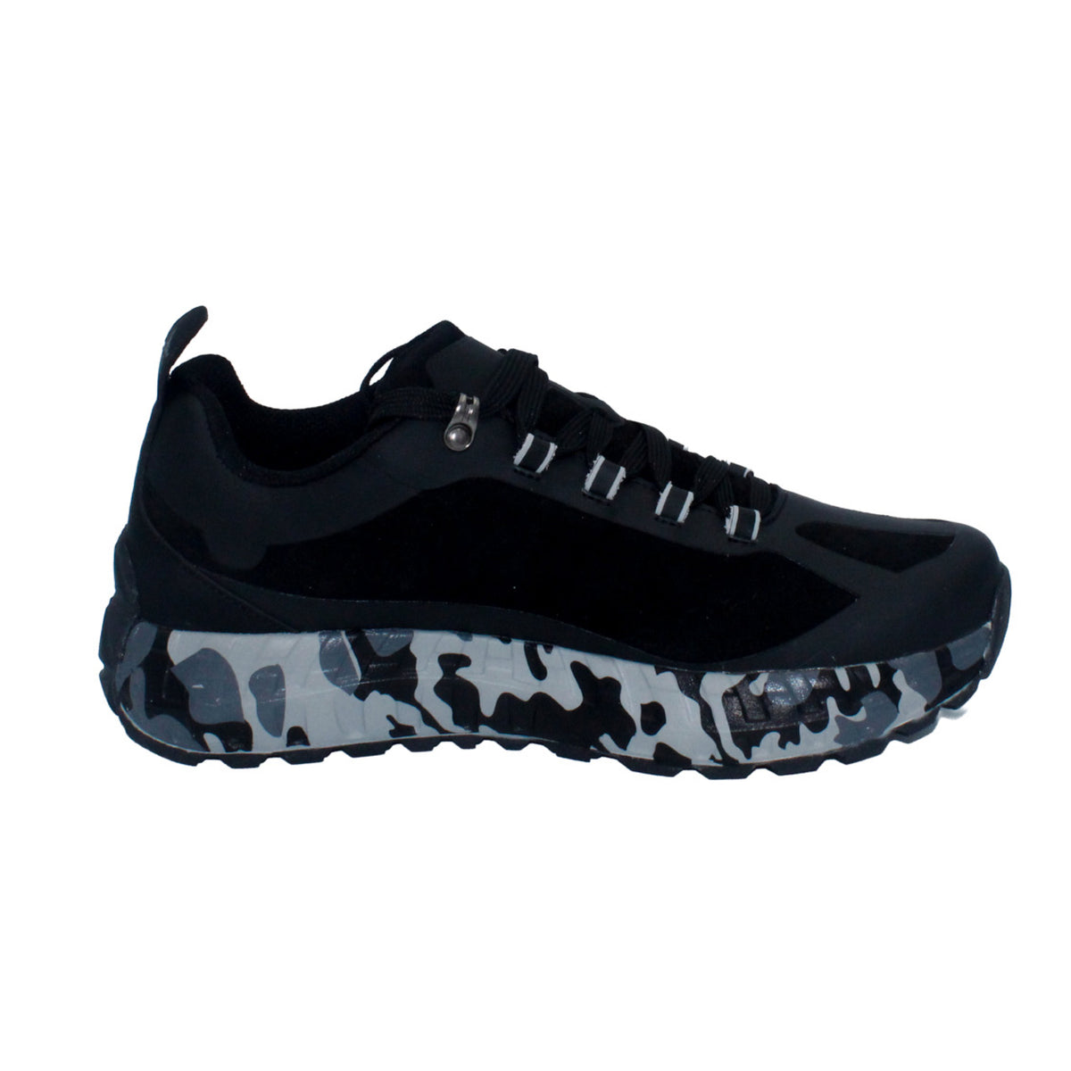 Premium Suede Trail Runner - Black Storm/Camo