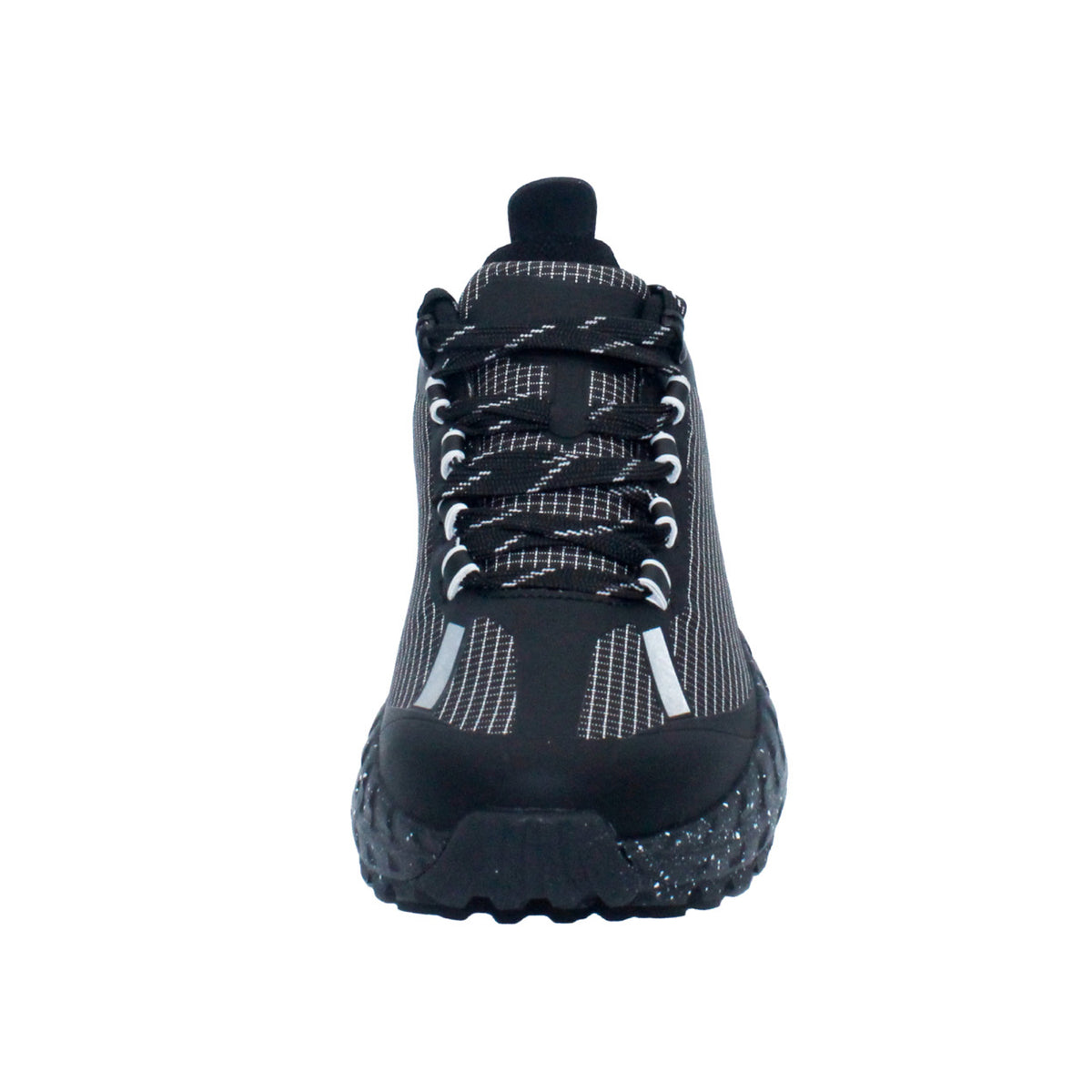 Premium Suede Trail Runner - Triple Black/Speckle
