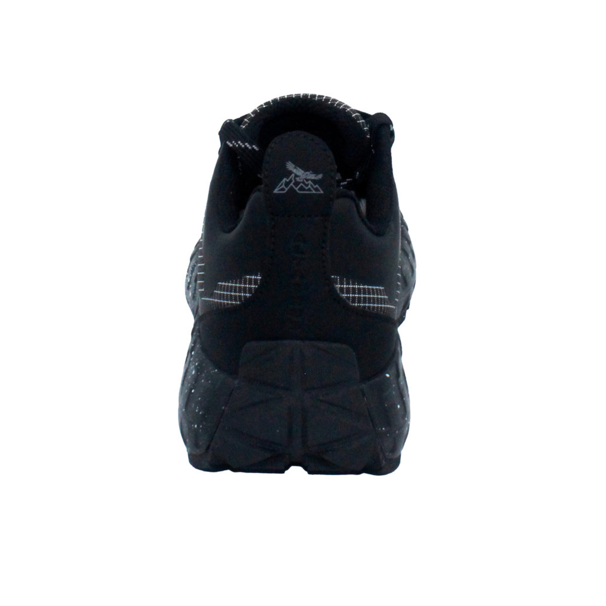 Premium Suede Trail Runner - Triple Black/Speckle