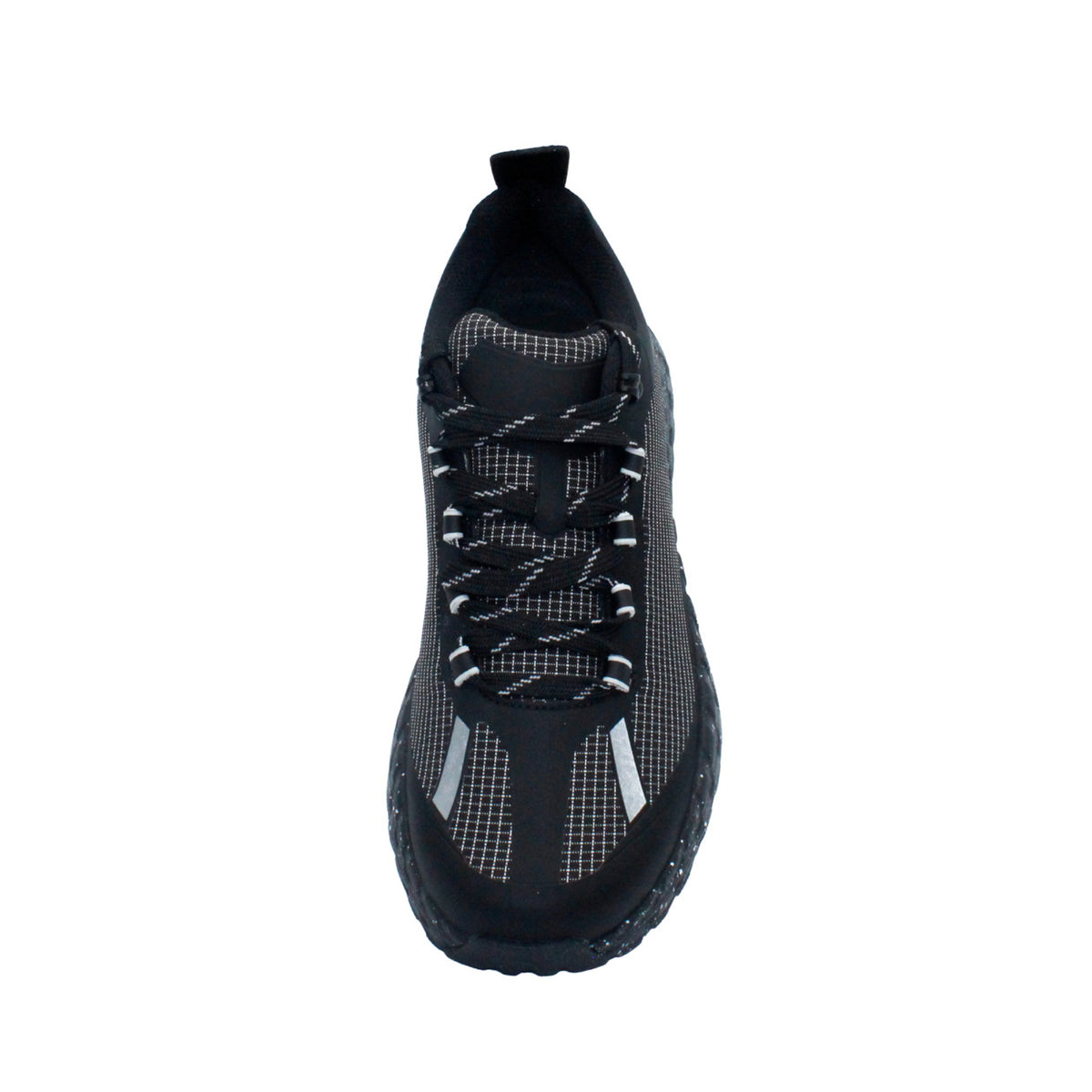 Premium Suede Trail Runner - Triple Black/Speckle
