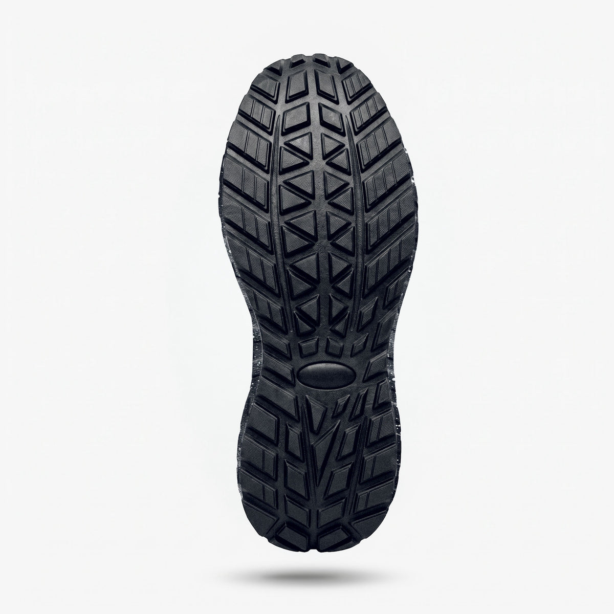 Premium Suede Trail Runner - Triple Black/Speckle