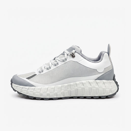 Premium Suede Trail Runner - Arctic Grey/White