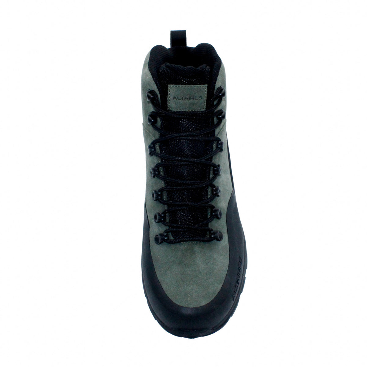 Full-Leather Waterproof Hiker - Olive/Black