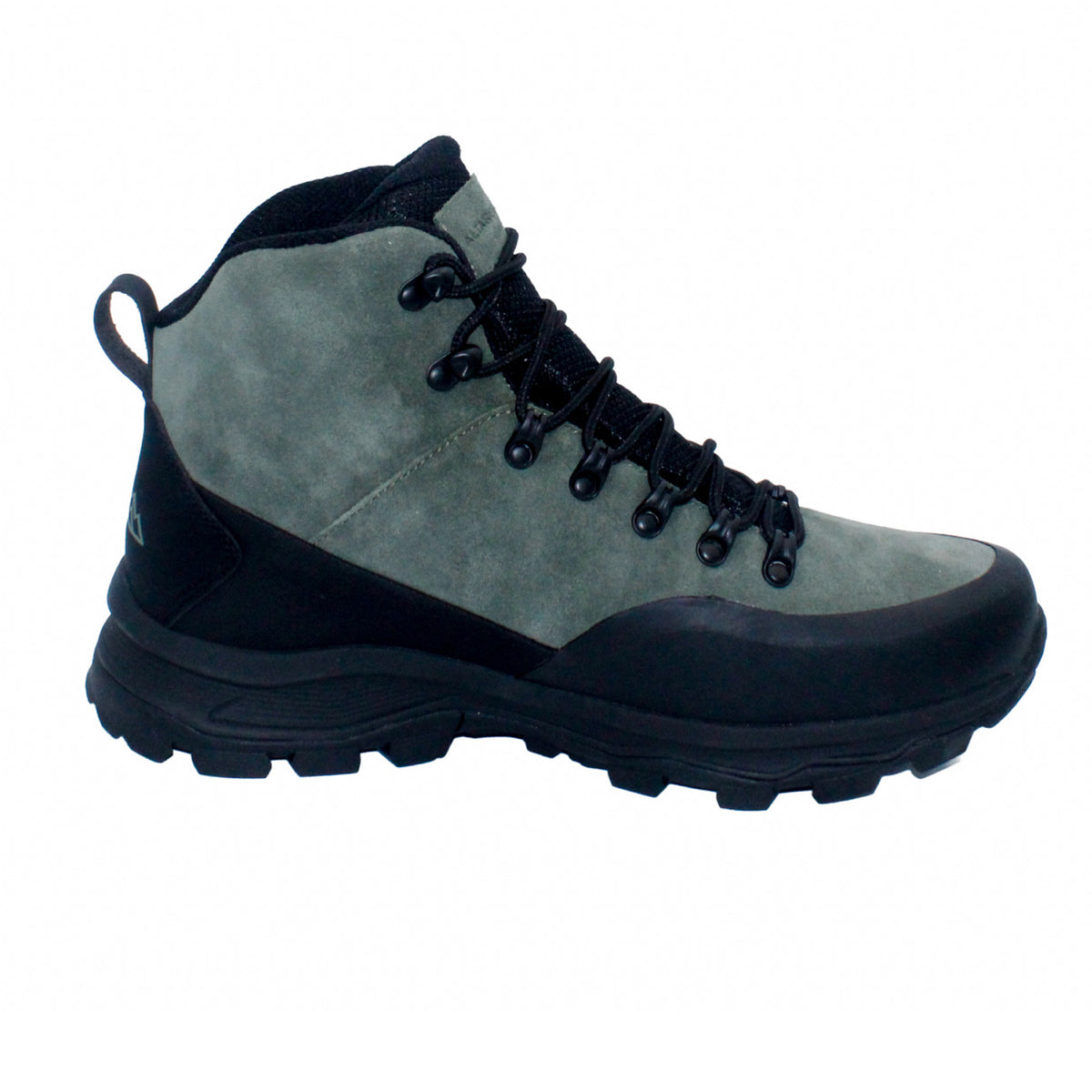 Full-Leather Waterproof Hiker - Olive/Black