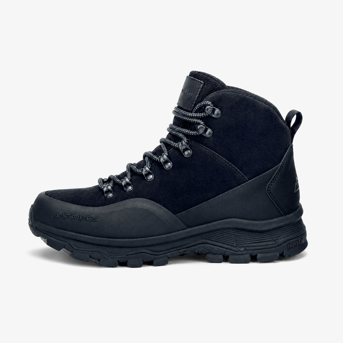 Full-Leather Waterproof Hiker - Triple Black