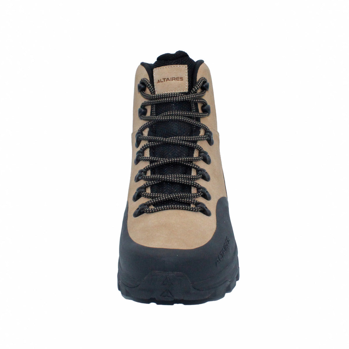 Full-Leather Waterproof Hiker - Sand/Black