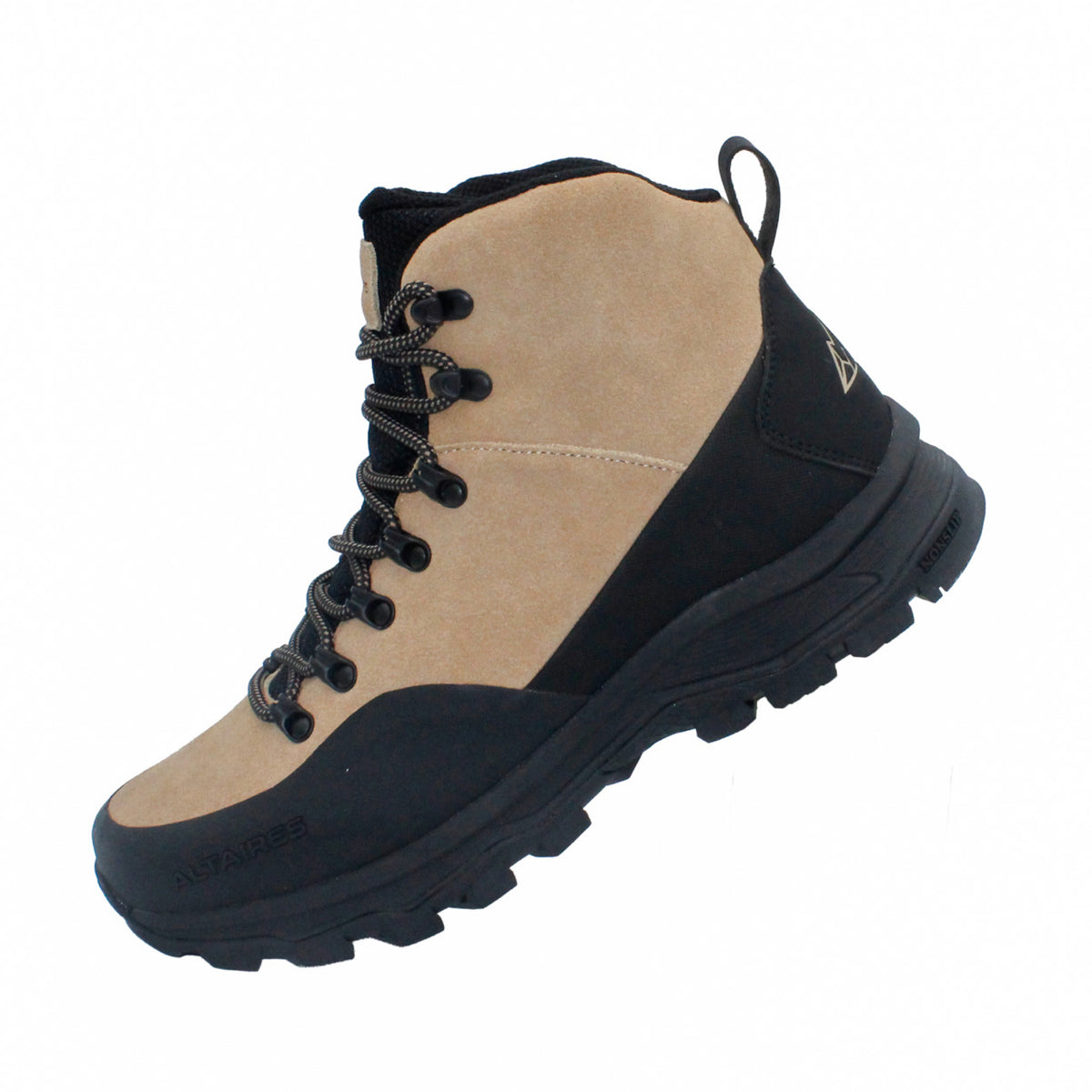 Full-Leather Waterproof Hiker - Sand/Black