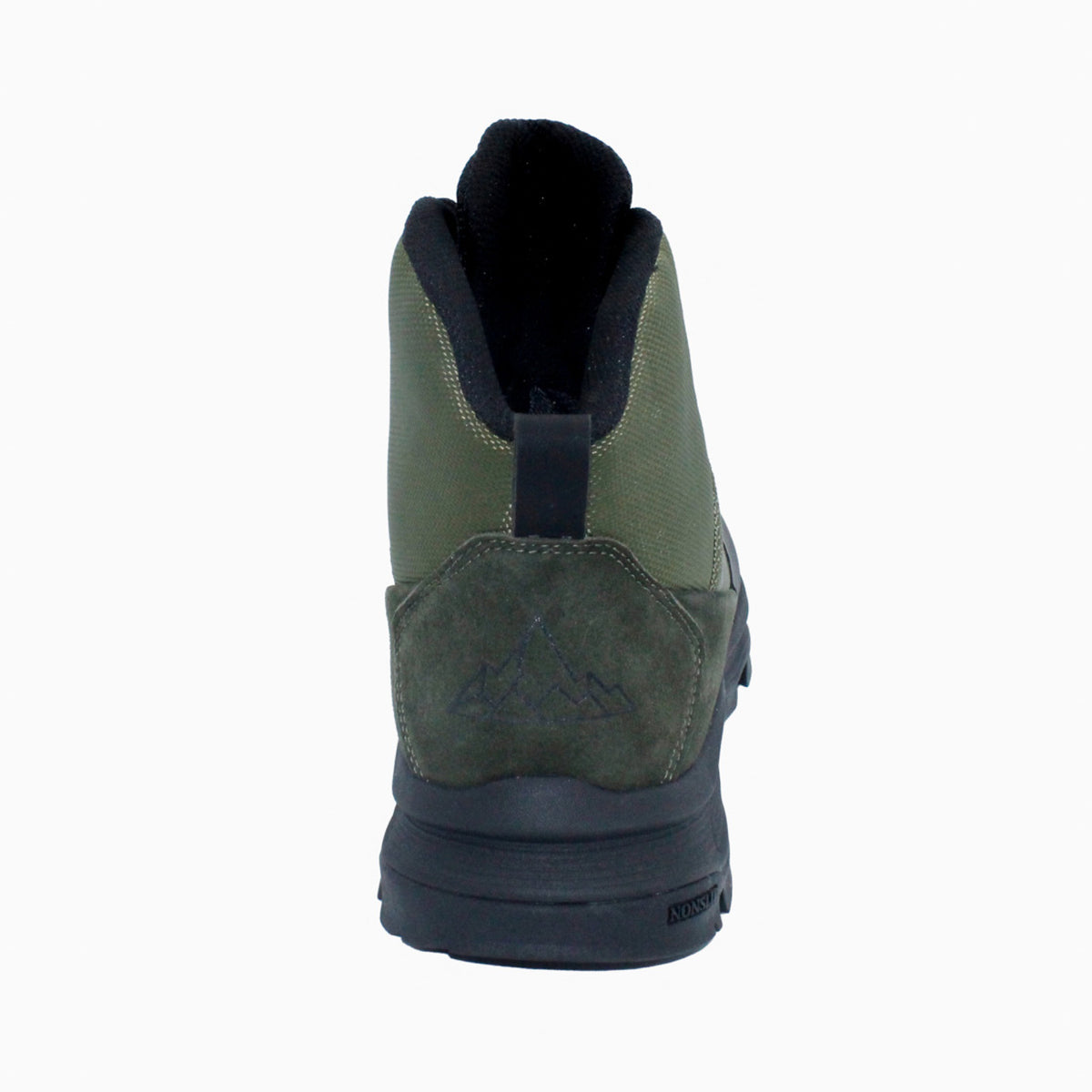 Suede & ALTA-WEAVE Nylon Waterproof Hiker - Olive/Black